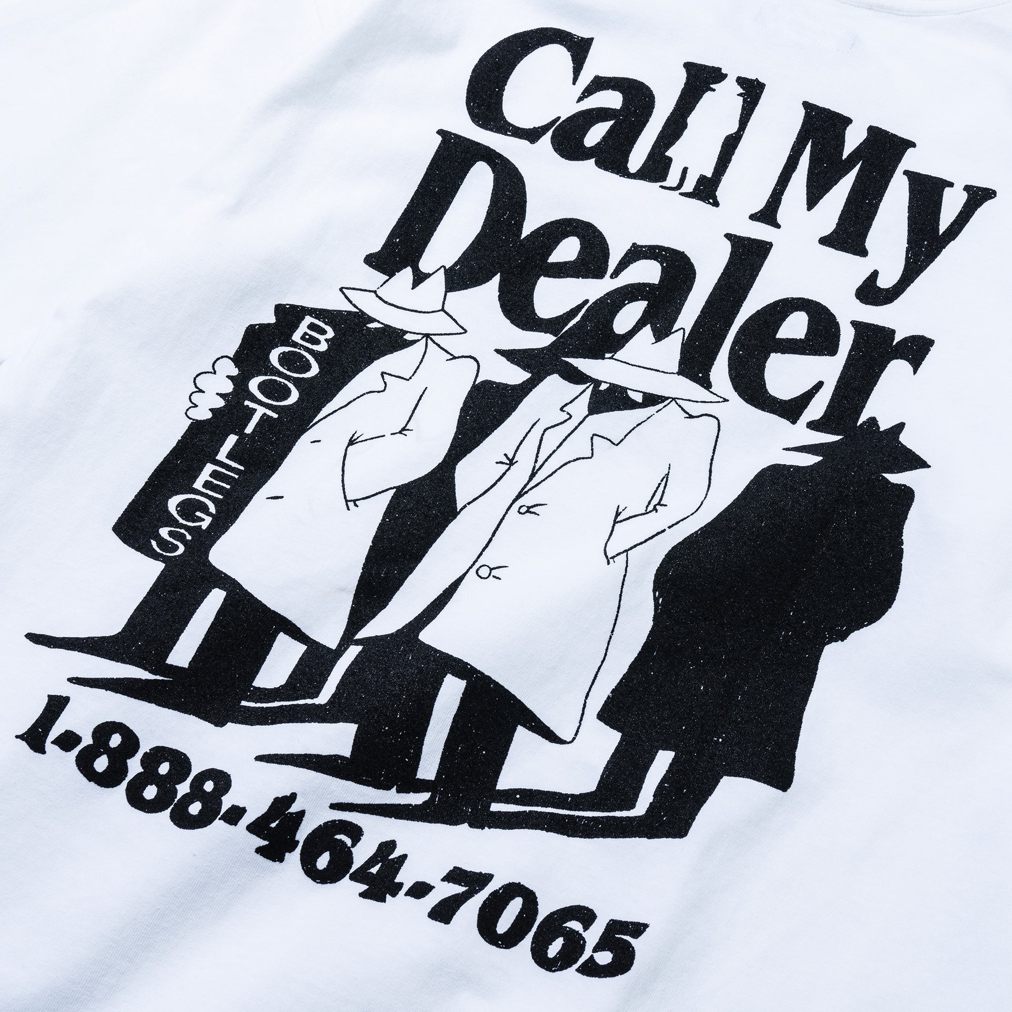 Call My Dealer T Shirt white