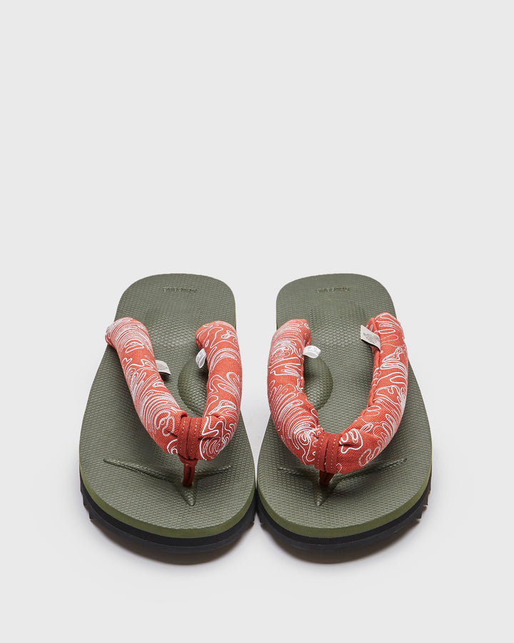 Suicoke GTA 2 PT07 red clay kombu