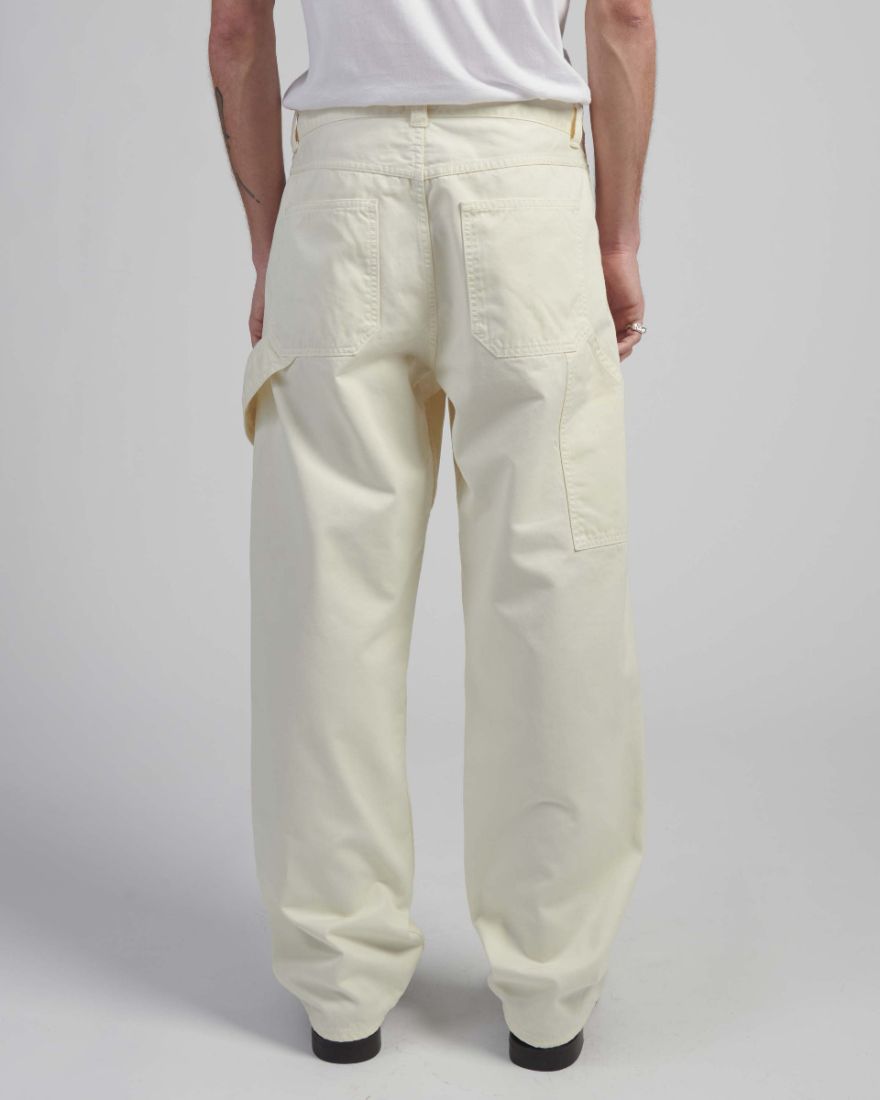 Delta Work Pant whisper white gar dyed