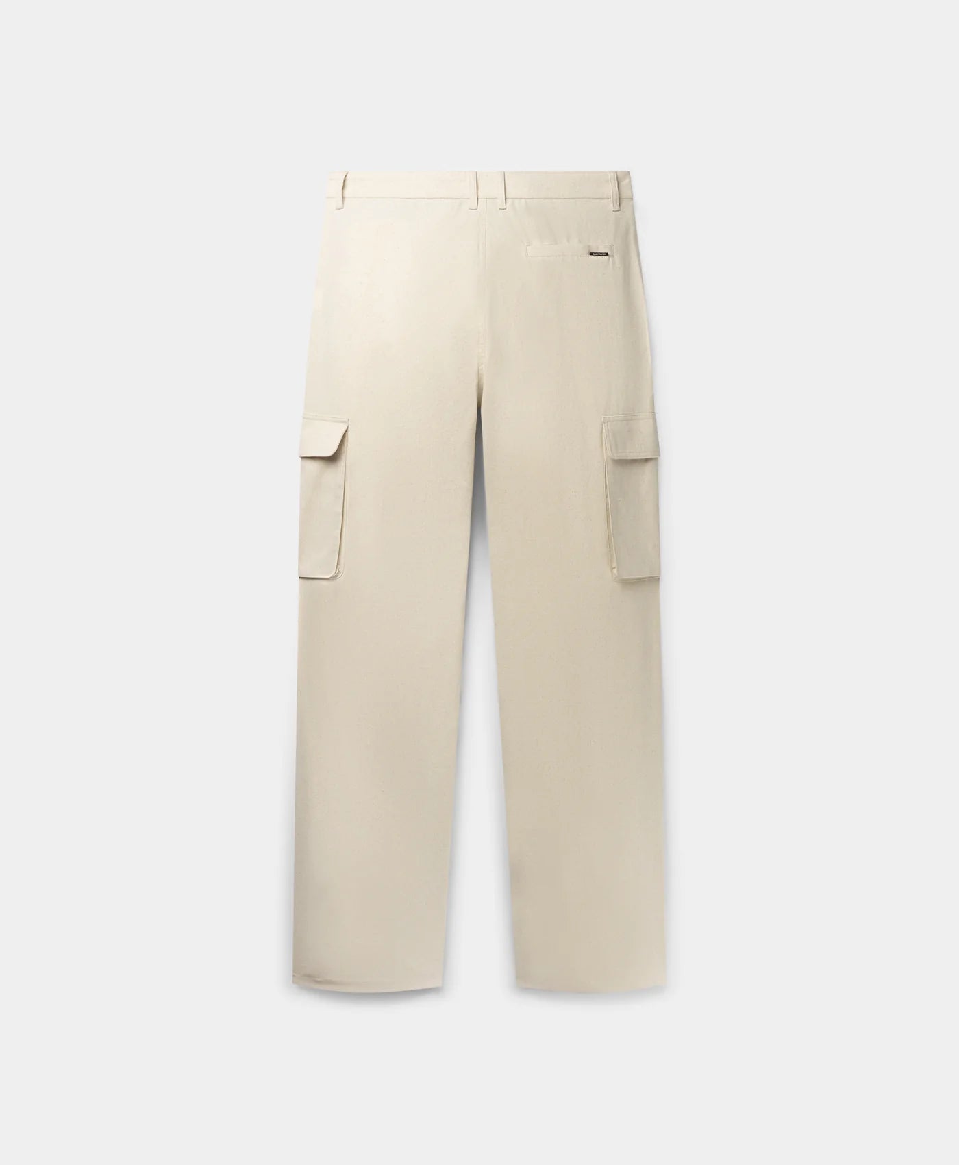 Linen Cargo Pants Beige