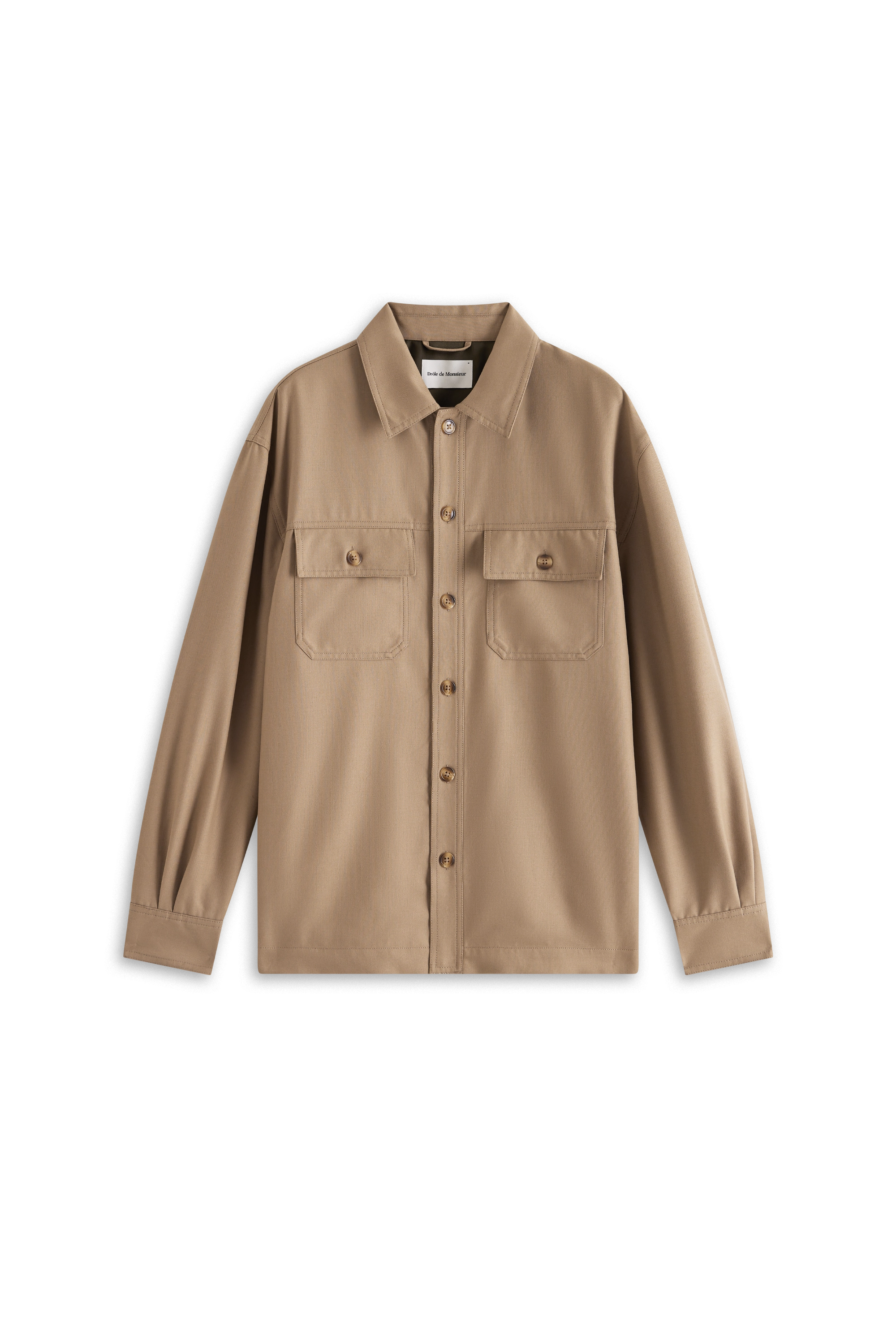La Chemise Flanelle Beige