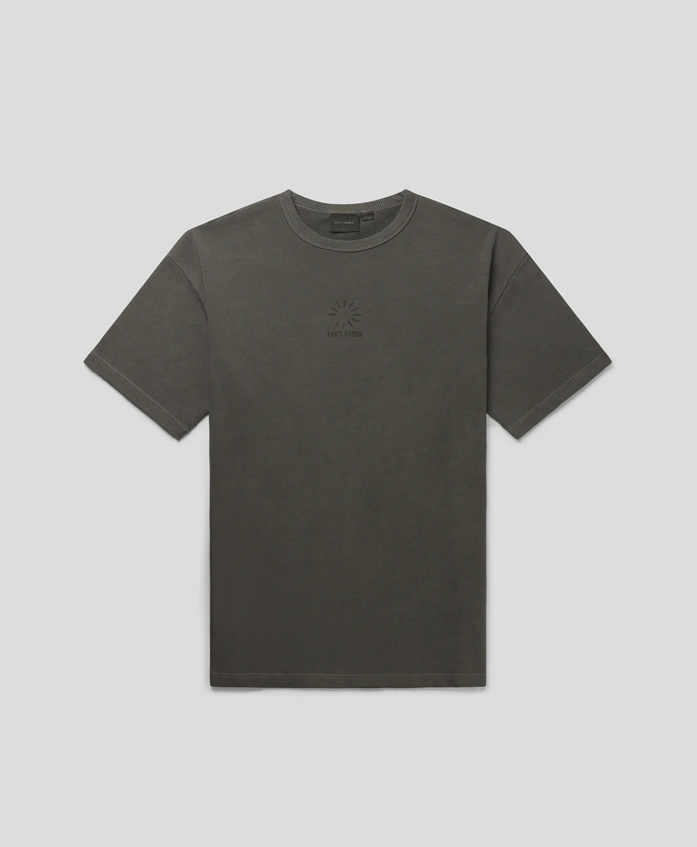 Buffering Oversized Ss T Shirt Obsidian Black