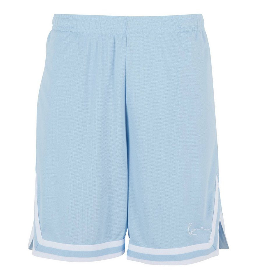 Small Signature Mesh Shorts Blue