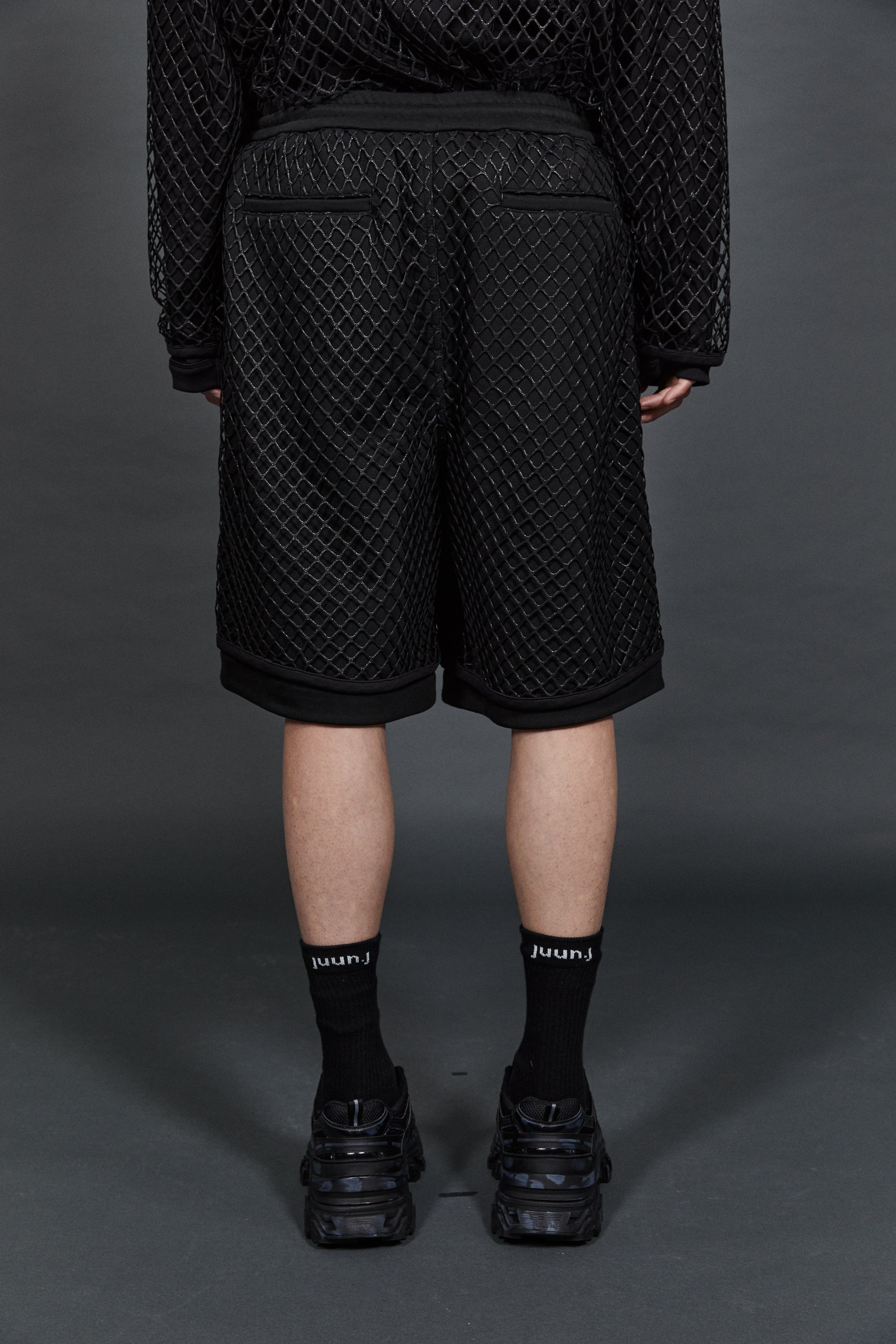 Synthetic Trainer Shoes Black