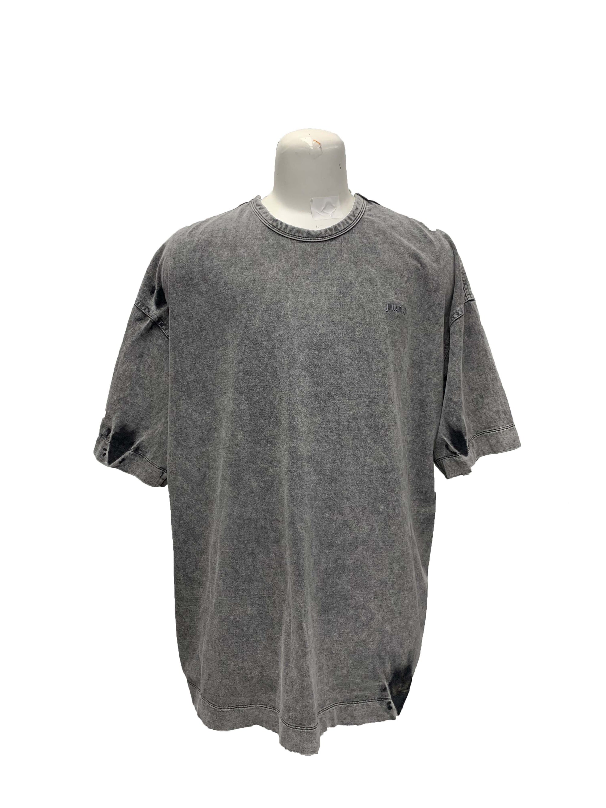 WORKOUTURE Embroidery Tshirts Grey