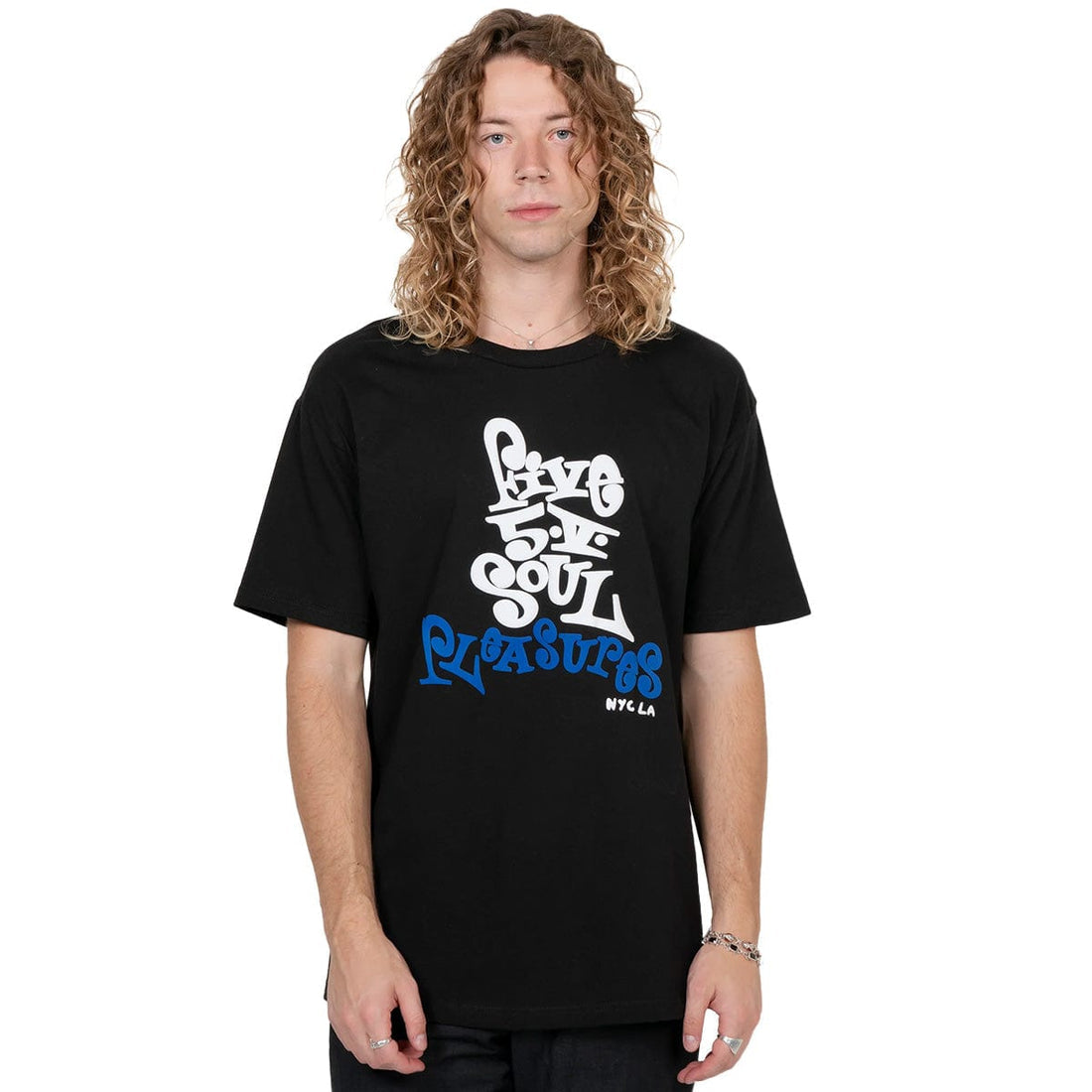 Five 5 V Tshirt Black