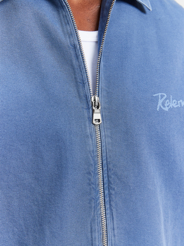 Lumevo Canvas Zipshirt  Blue