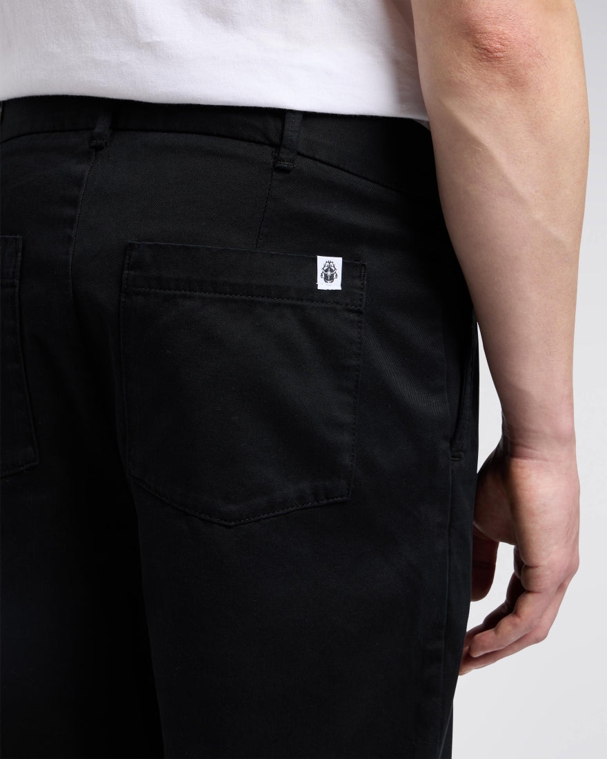 Solan Pant Black Garment Dyed