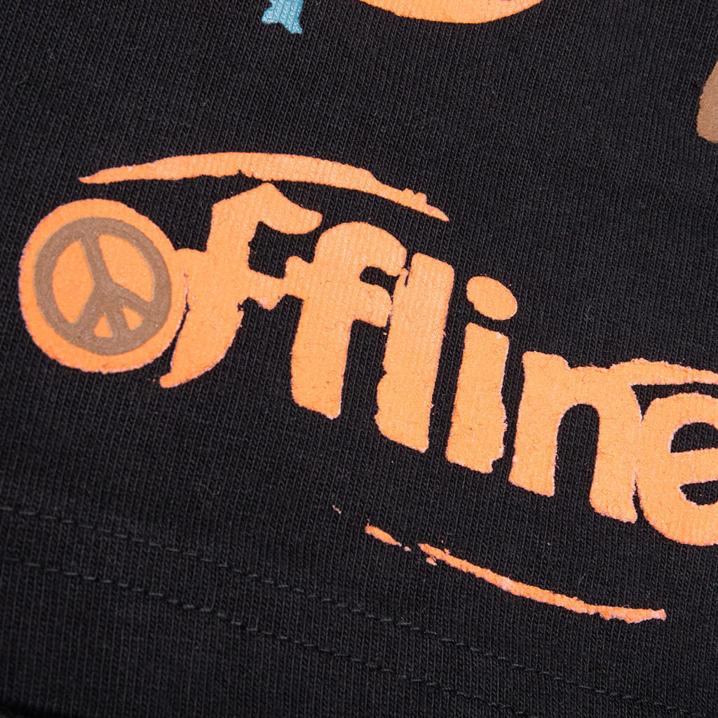 Meet Me Offline Shorts black