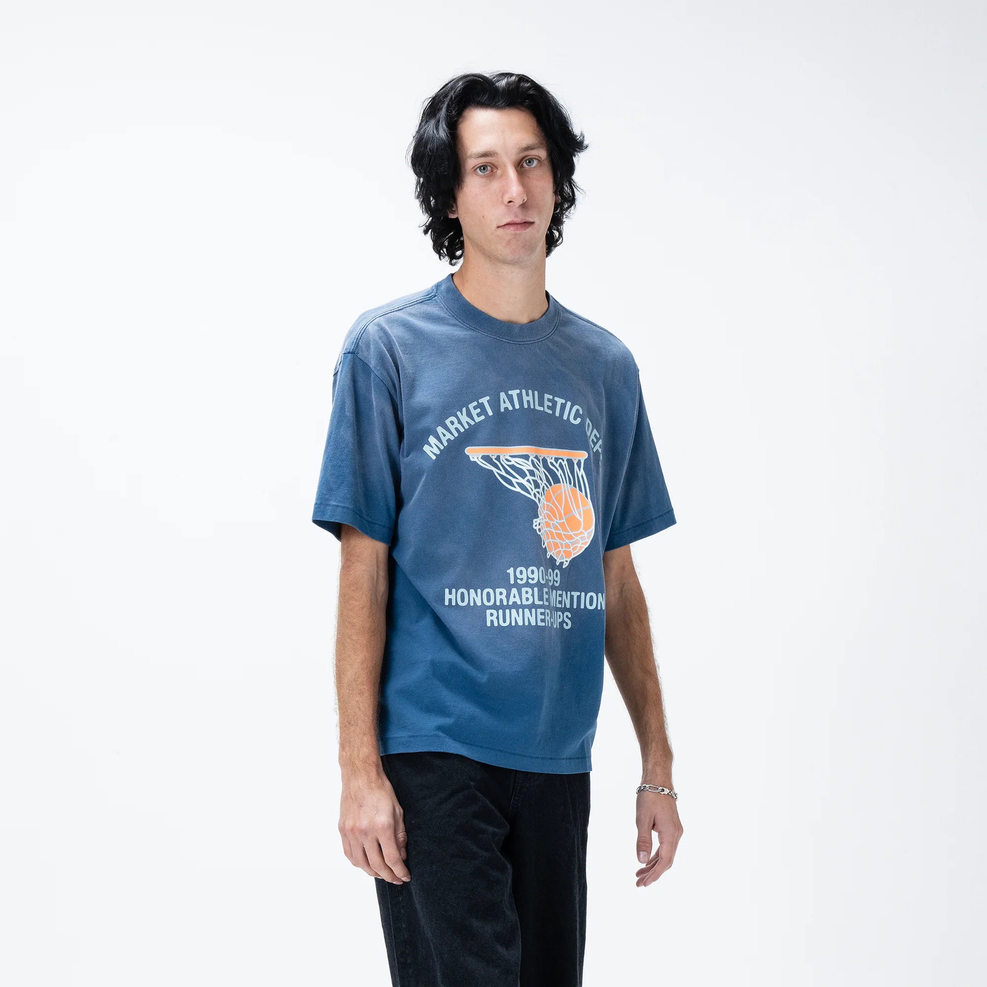 Runner Up T Shirt Egyptian Blue