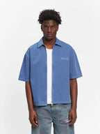 Lumevo Canvas Zipshirt  Blue