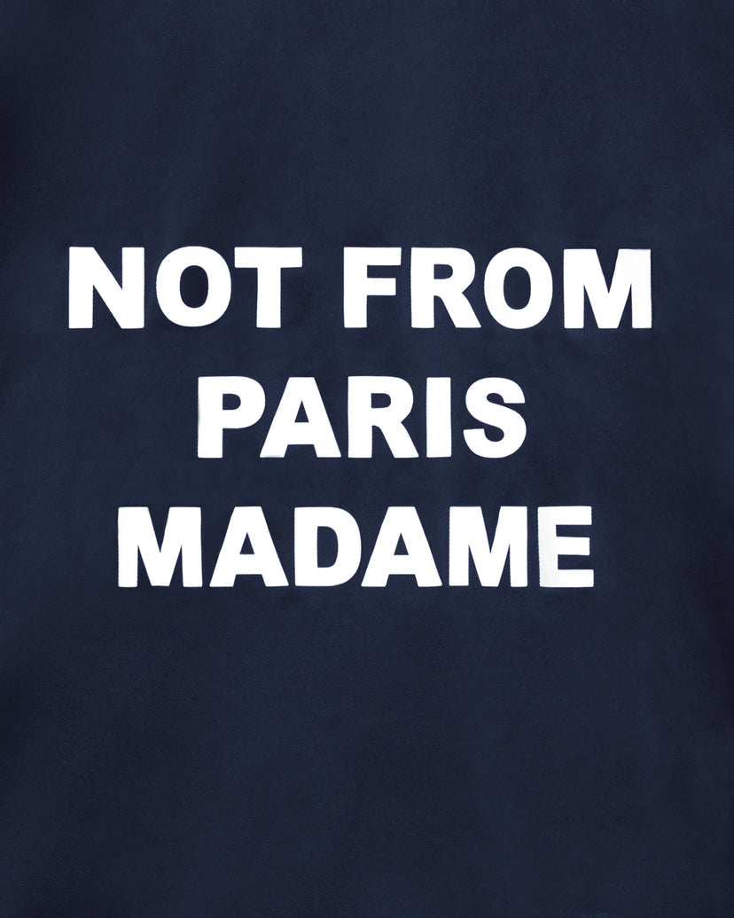 La Veste Slogan Navy