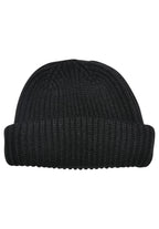 Woven Signature Essential Fisherman Beanie black