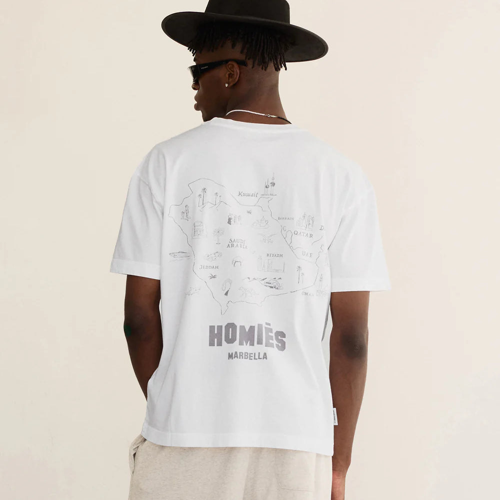 
                      
                        Mapa T Shirt Middle East Vintage Light Grey
                      
                    