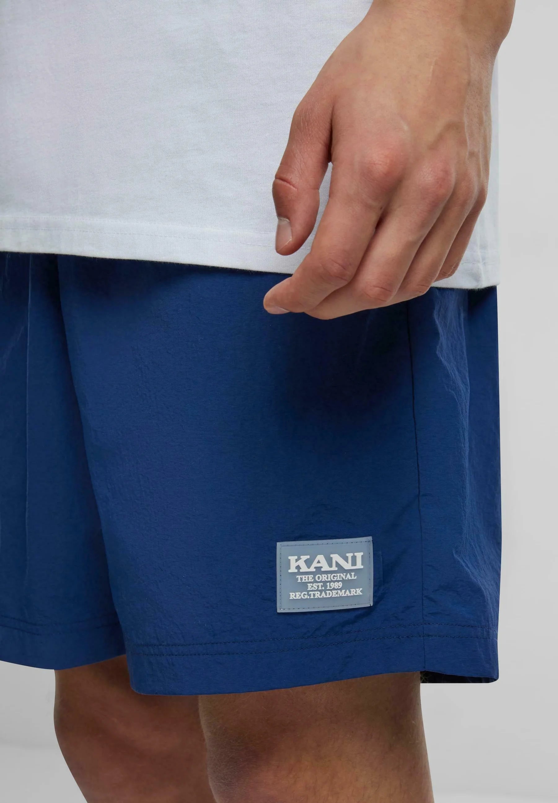 Retro Trademark Swim Shorts Blue