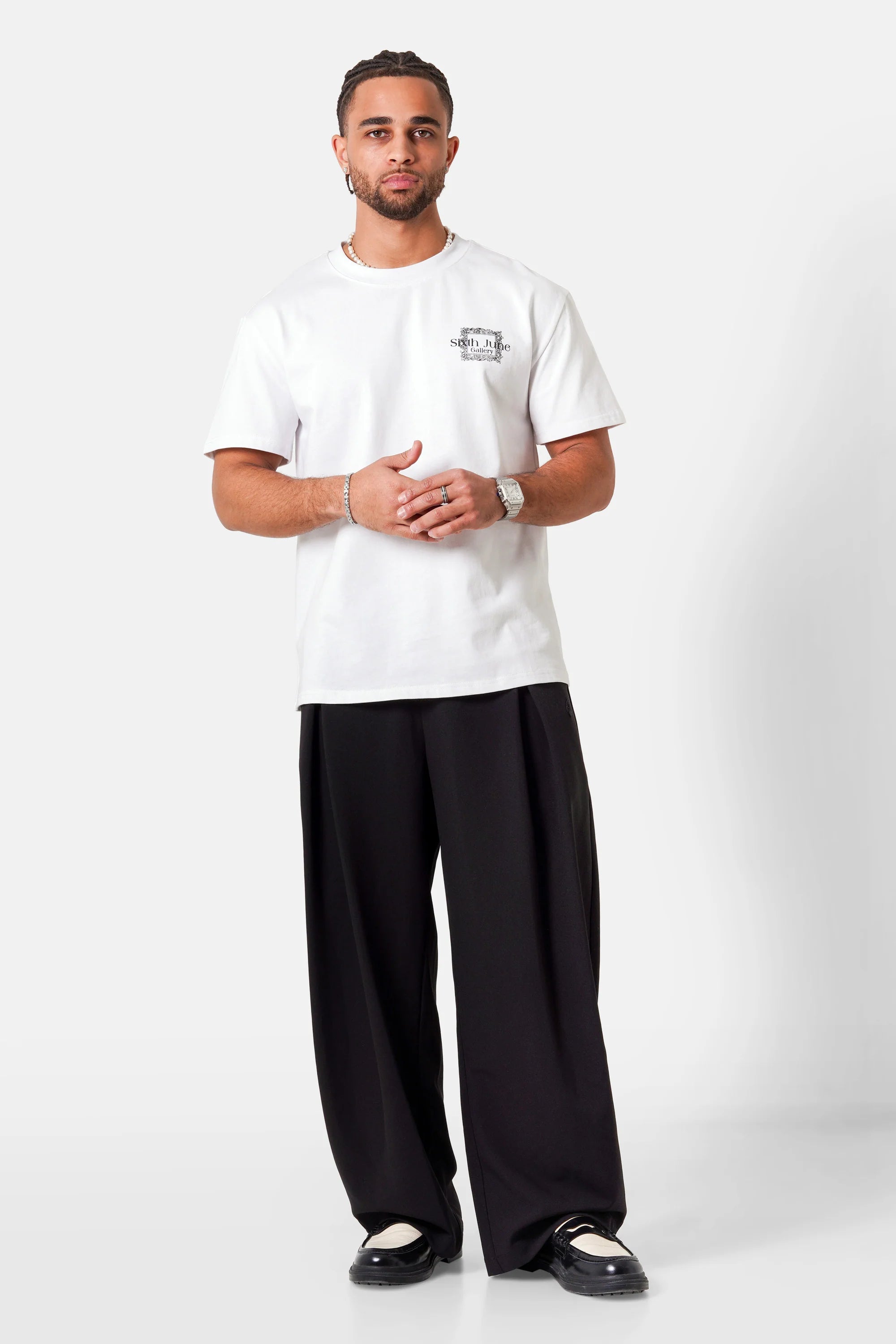 The Louvre Graphic Tee 25929 Whit