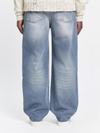 Essential Baggy Denim  Stone Blue