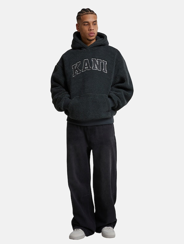 Serif Teddy Hoodie anthracite