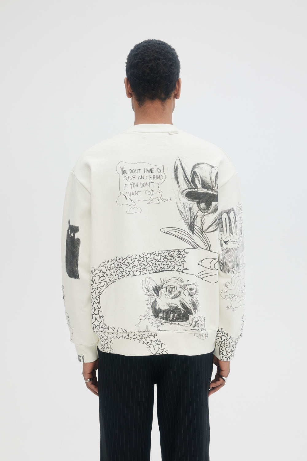 Joy Sweatshirt Antique White