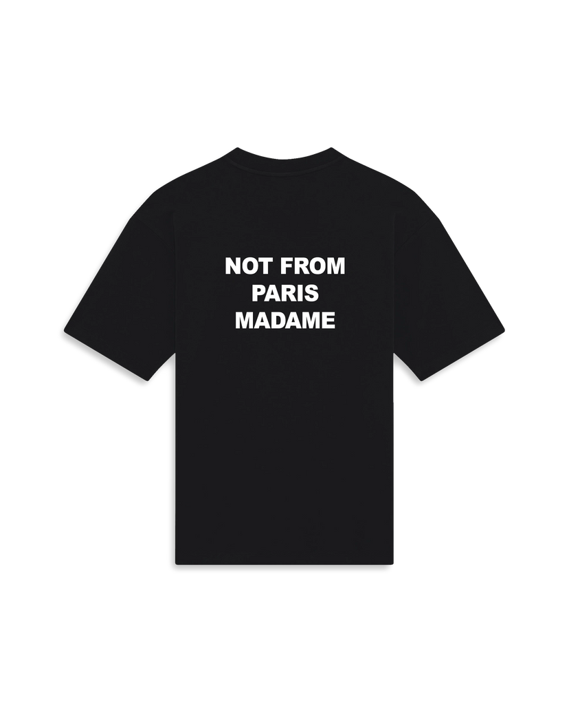 Le TShirt Slogan Black