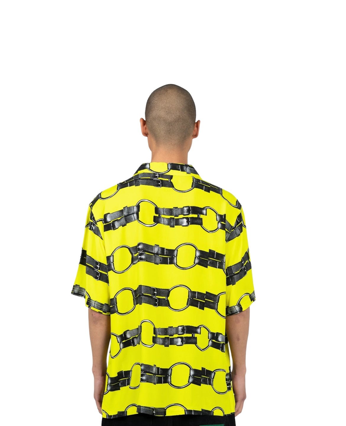 Straps Button Down Yellow