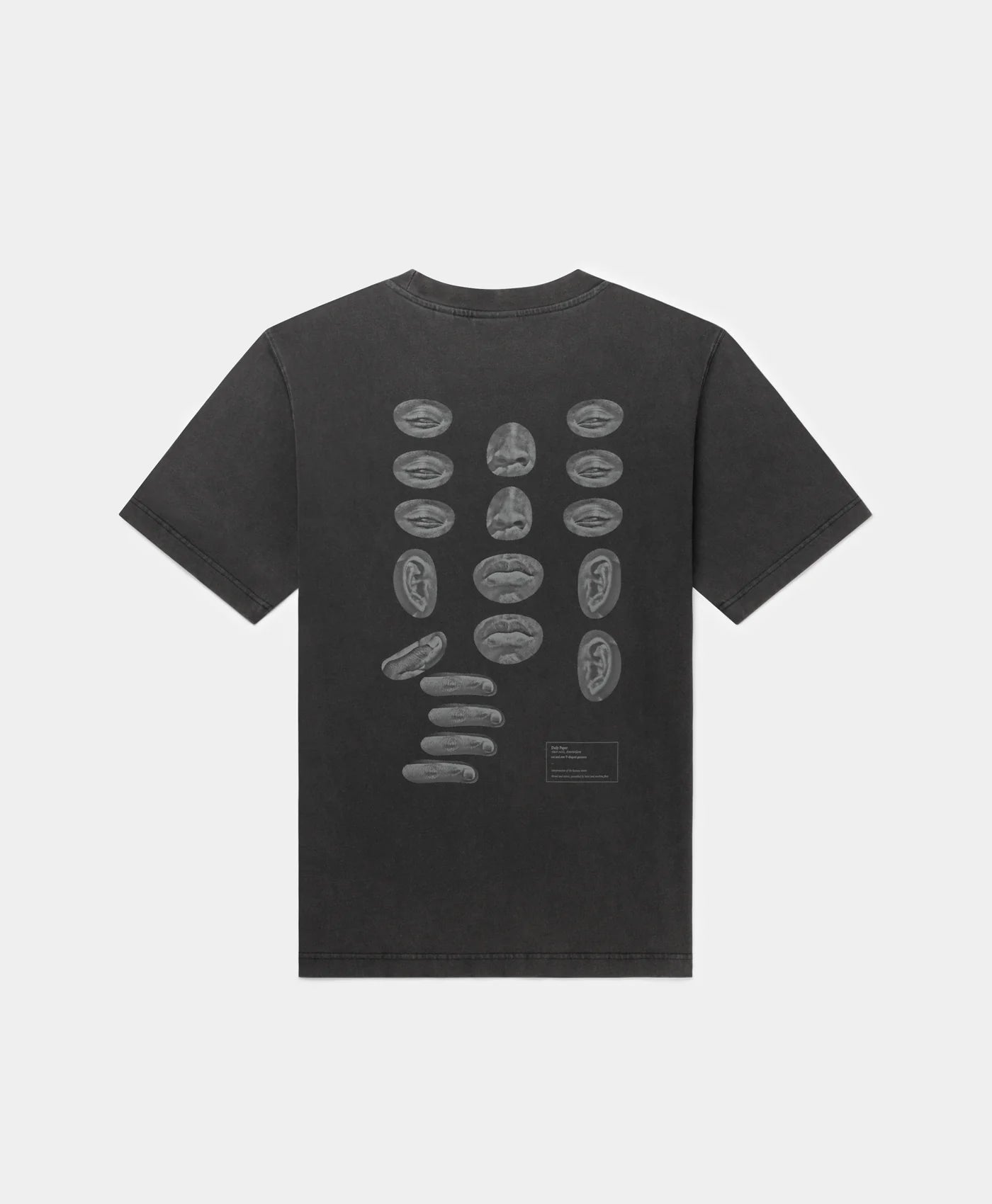 Senses T Shirt Washed Black