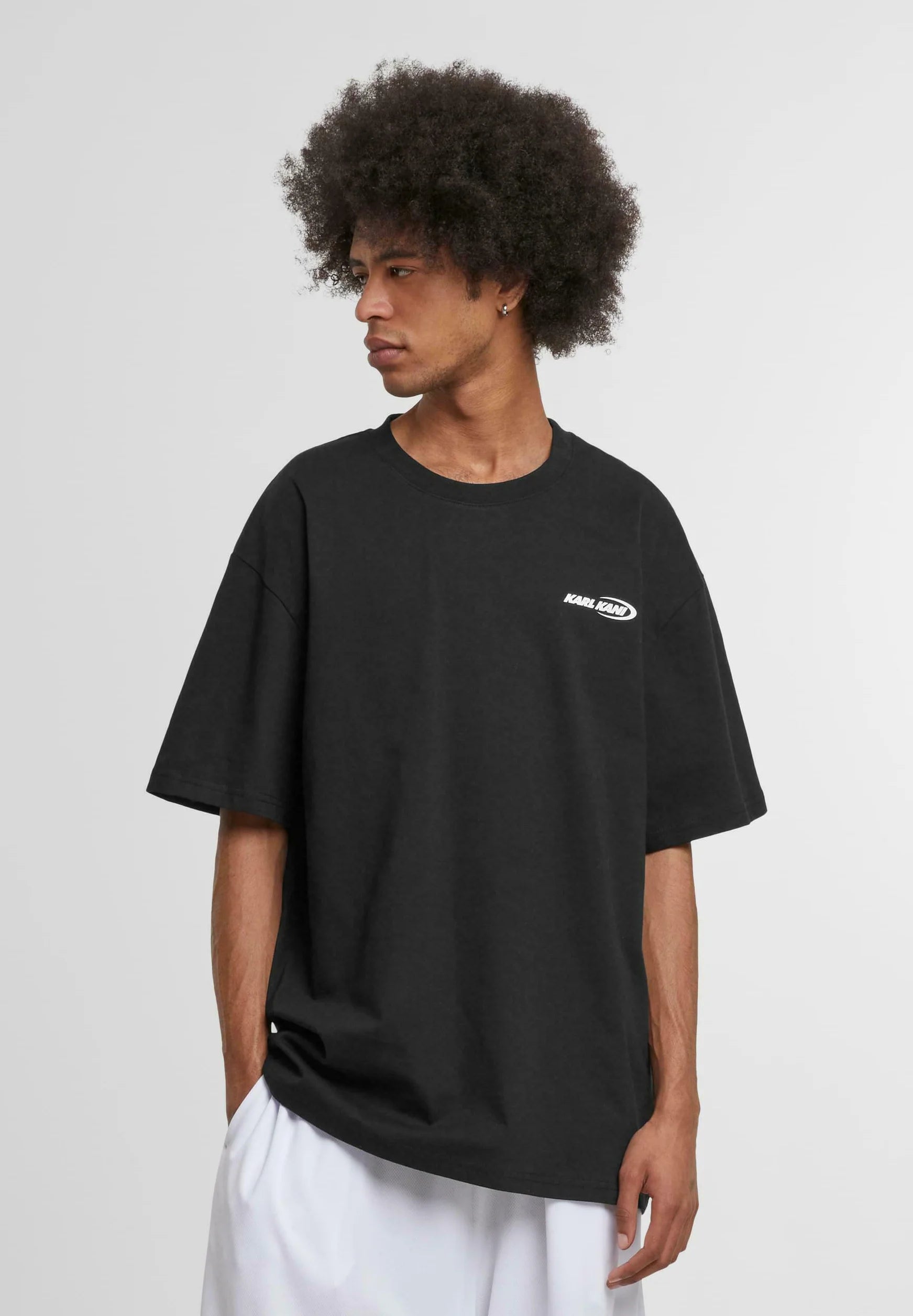 Woven Signature Resist Love Tee Black