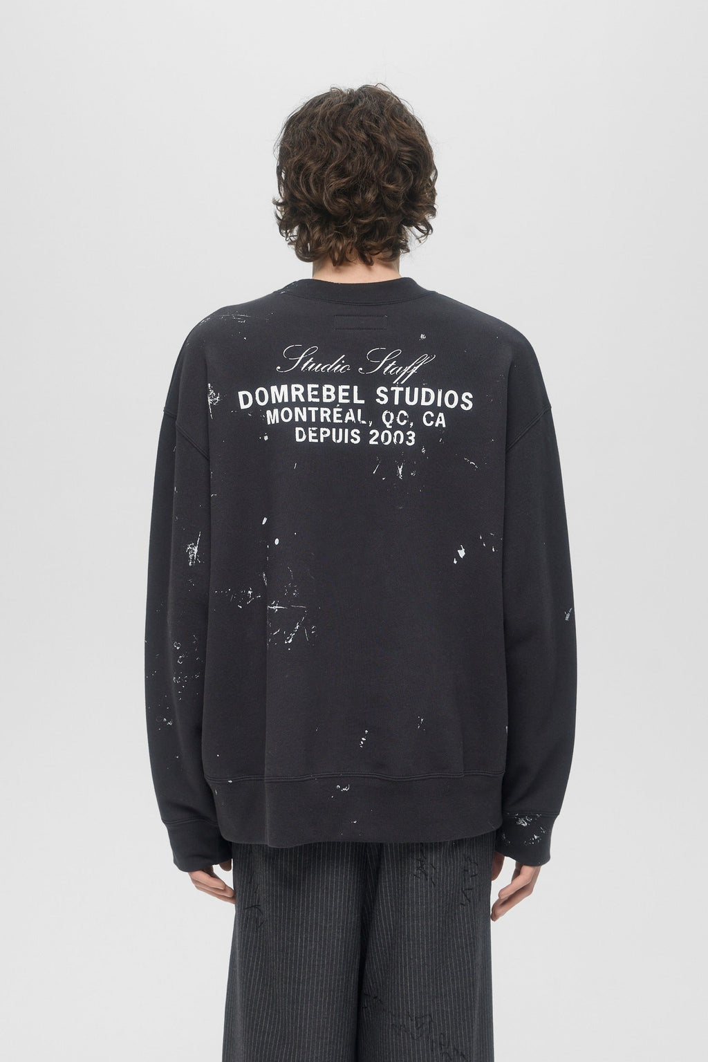 Staff Sweatshirt Old Black Fw26
