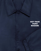 La Veste Slogan Navy