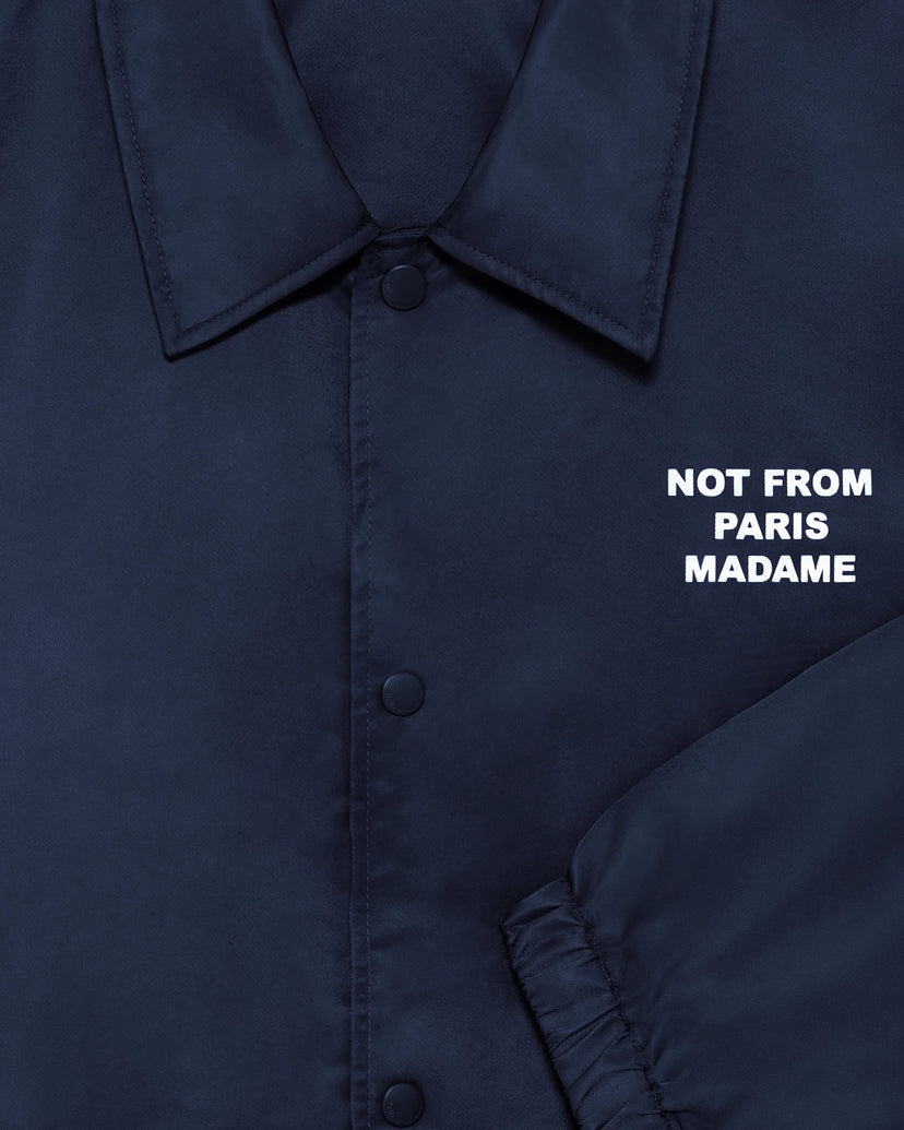 La Veste Slogan Navy
