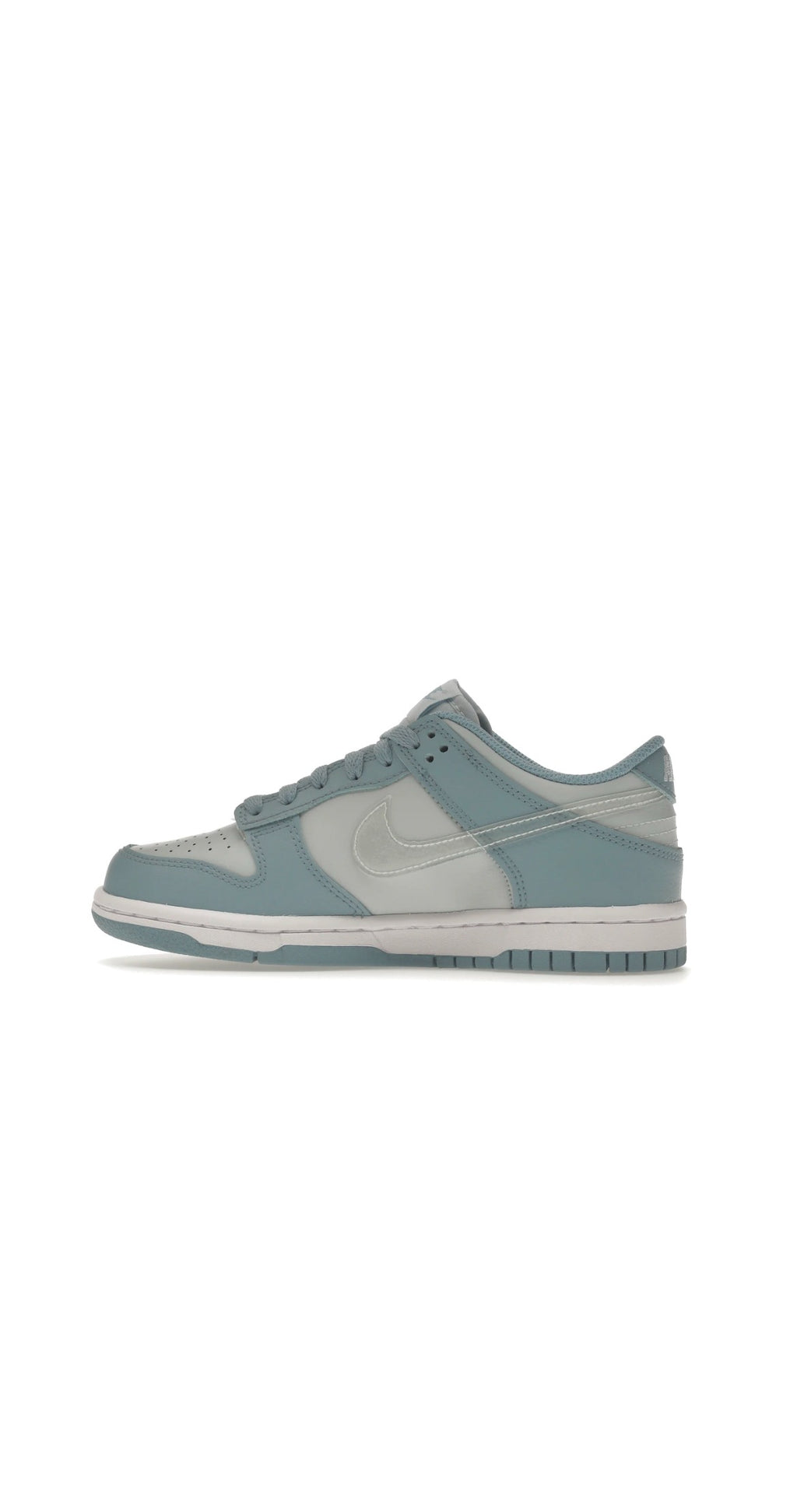 Nike dunk low clear blue swoosh (GS)