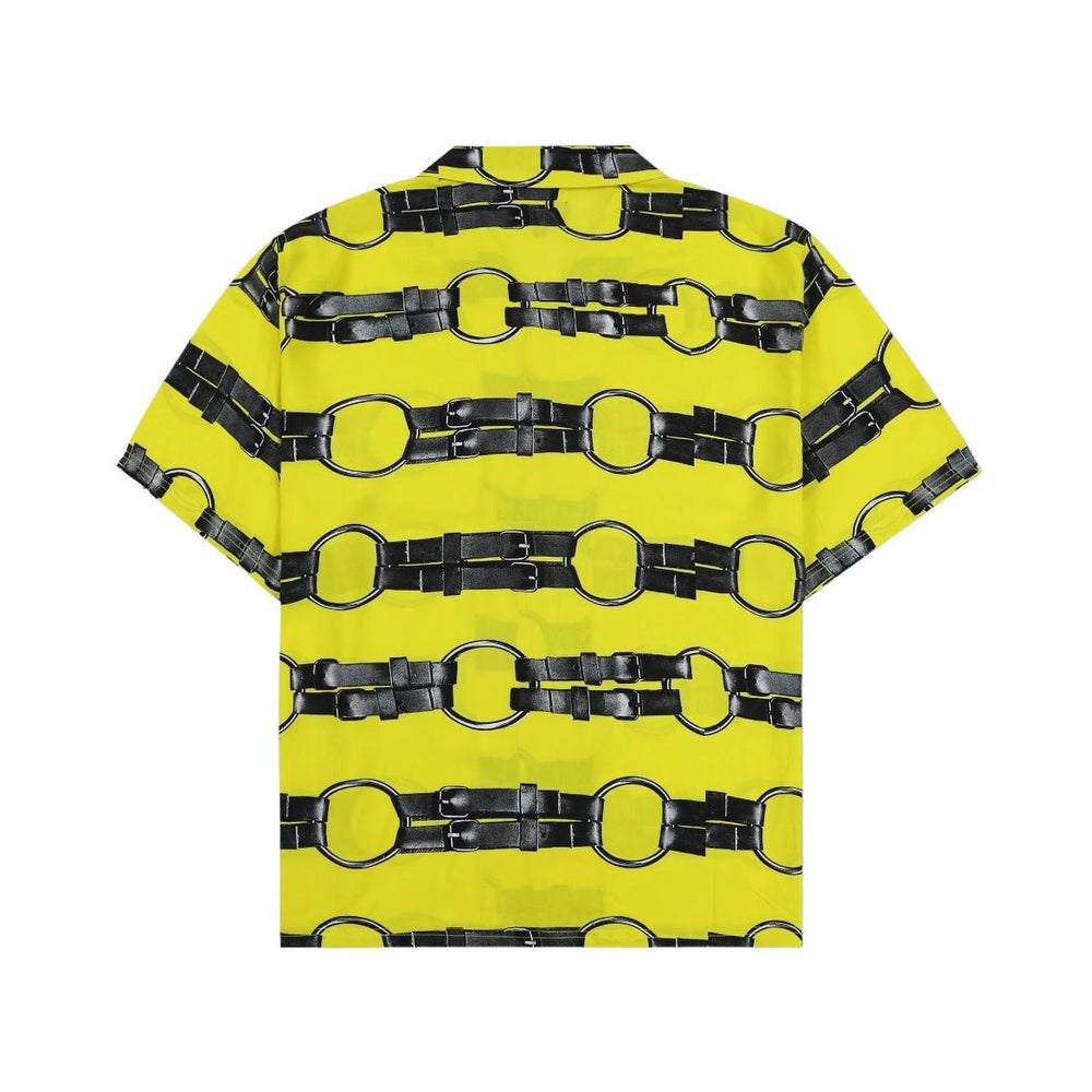 Straps Button Down Yellow