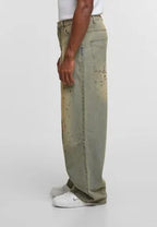 Og K Washed Relaxed Baggy Jeans blue