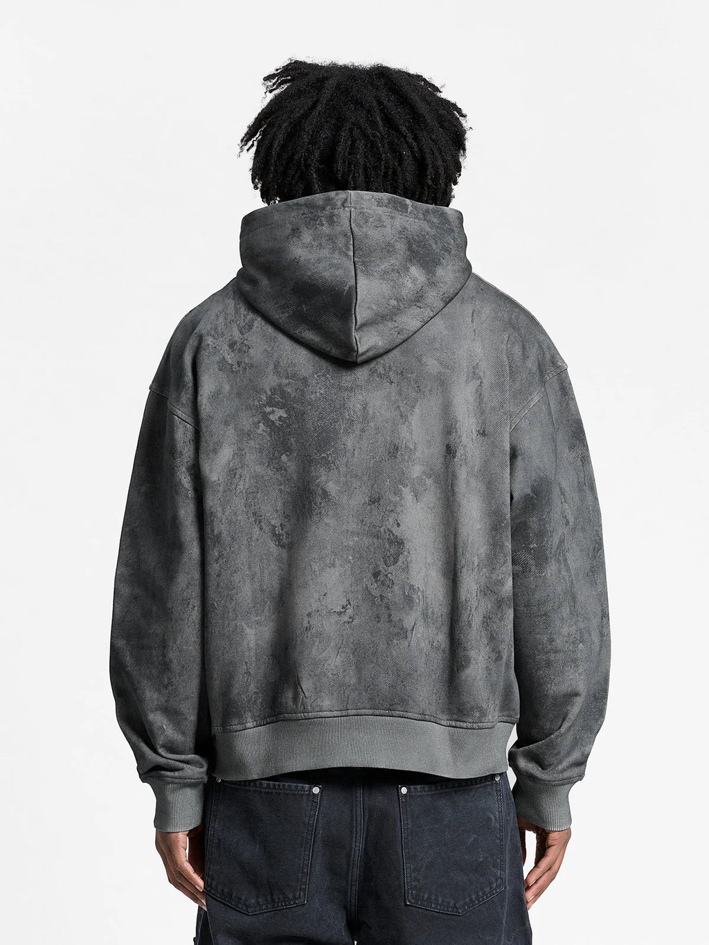 Deliria Zip Hoodie Black