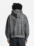 Deliria Zip Hoodie Black