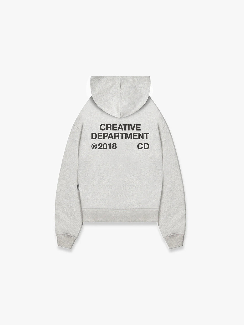 Creative Dept Hoodie Melange Grey