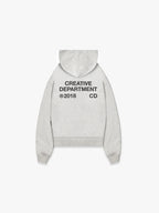 Creative Dept Hoodie Melange Grey