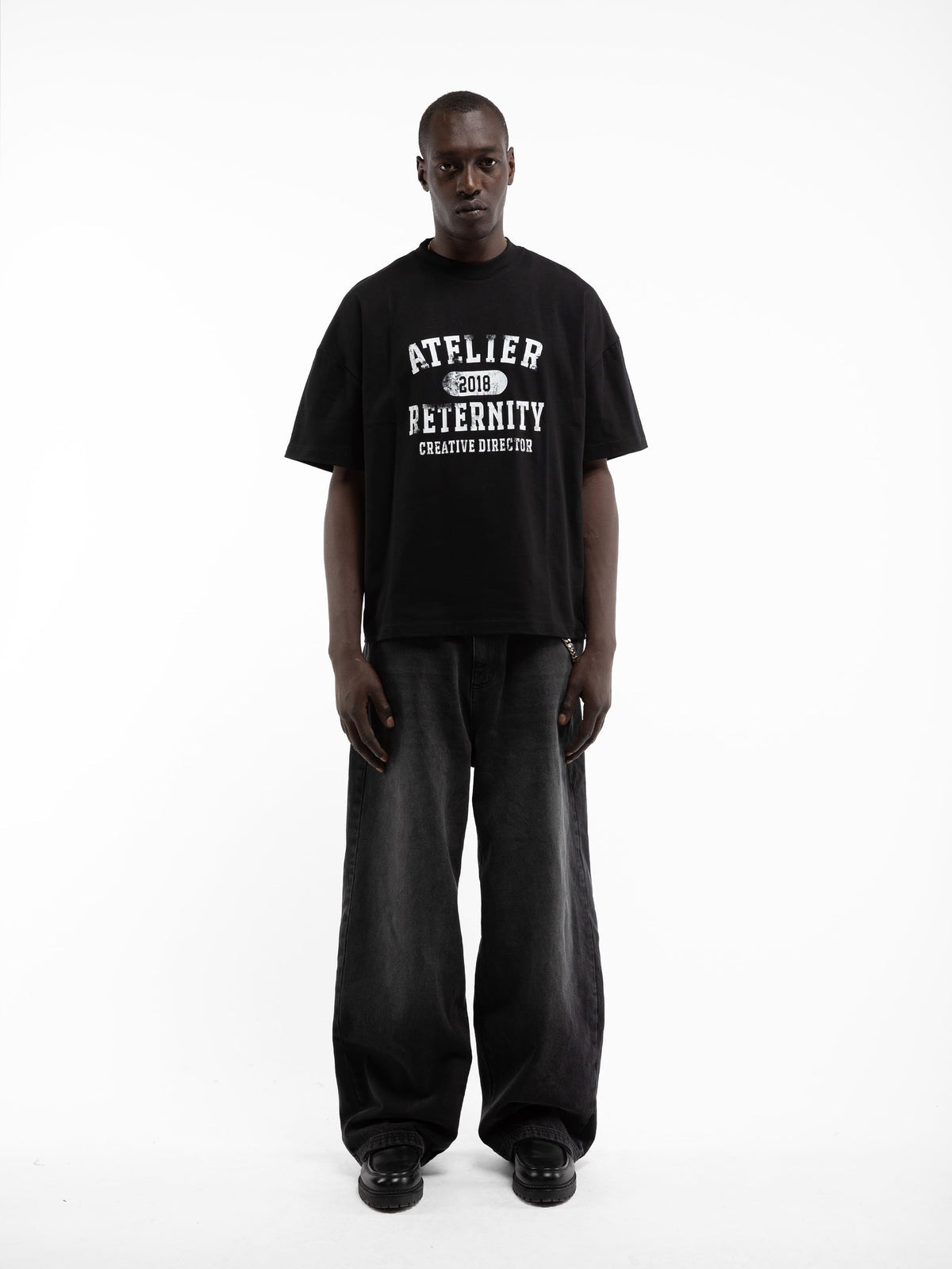 Atelier Emblem Tshirt Black