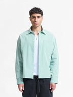 Signe Shirt Green Striped