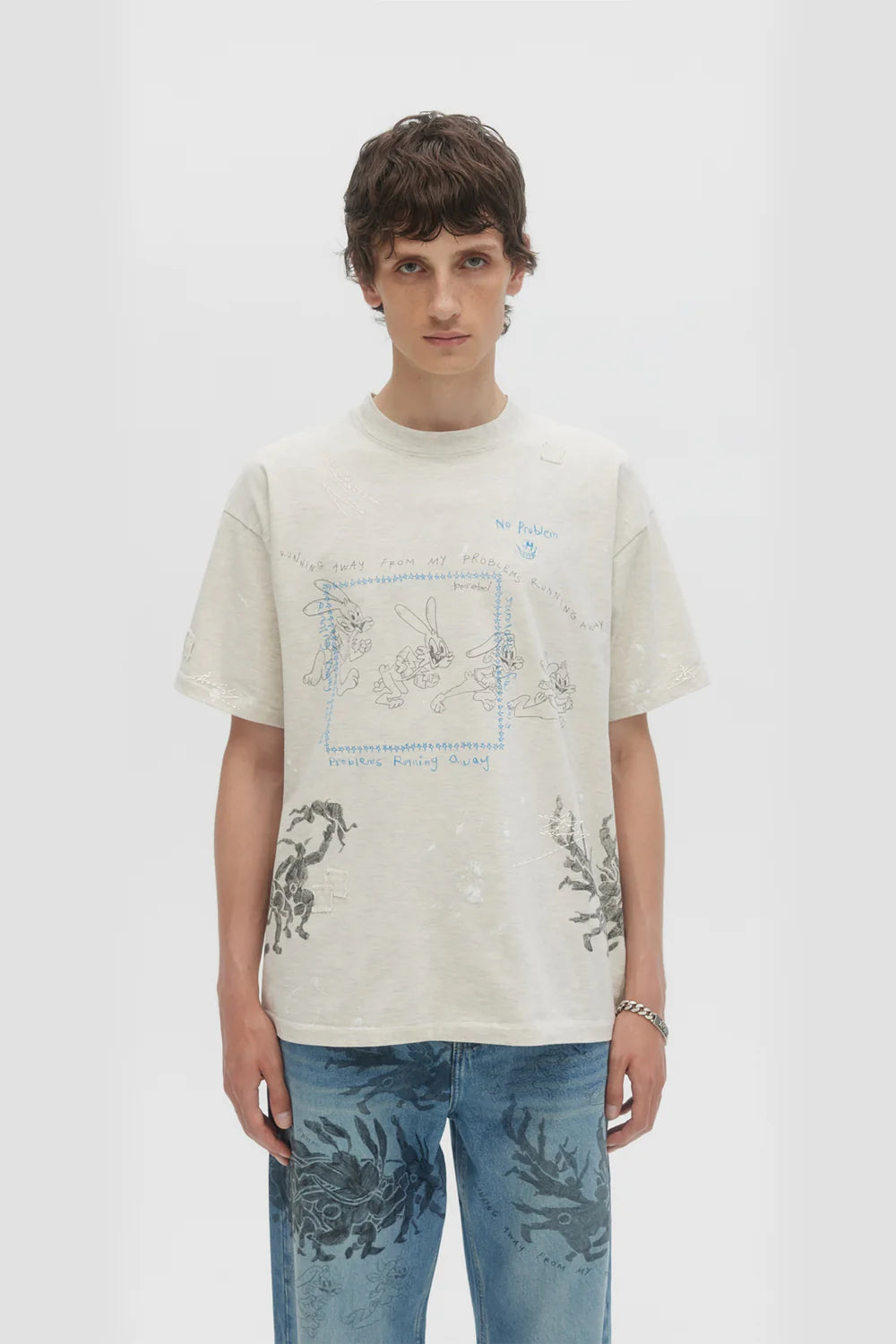 Hops T Shirt Greige