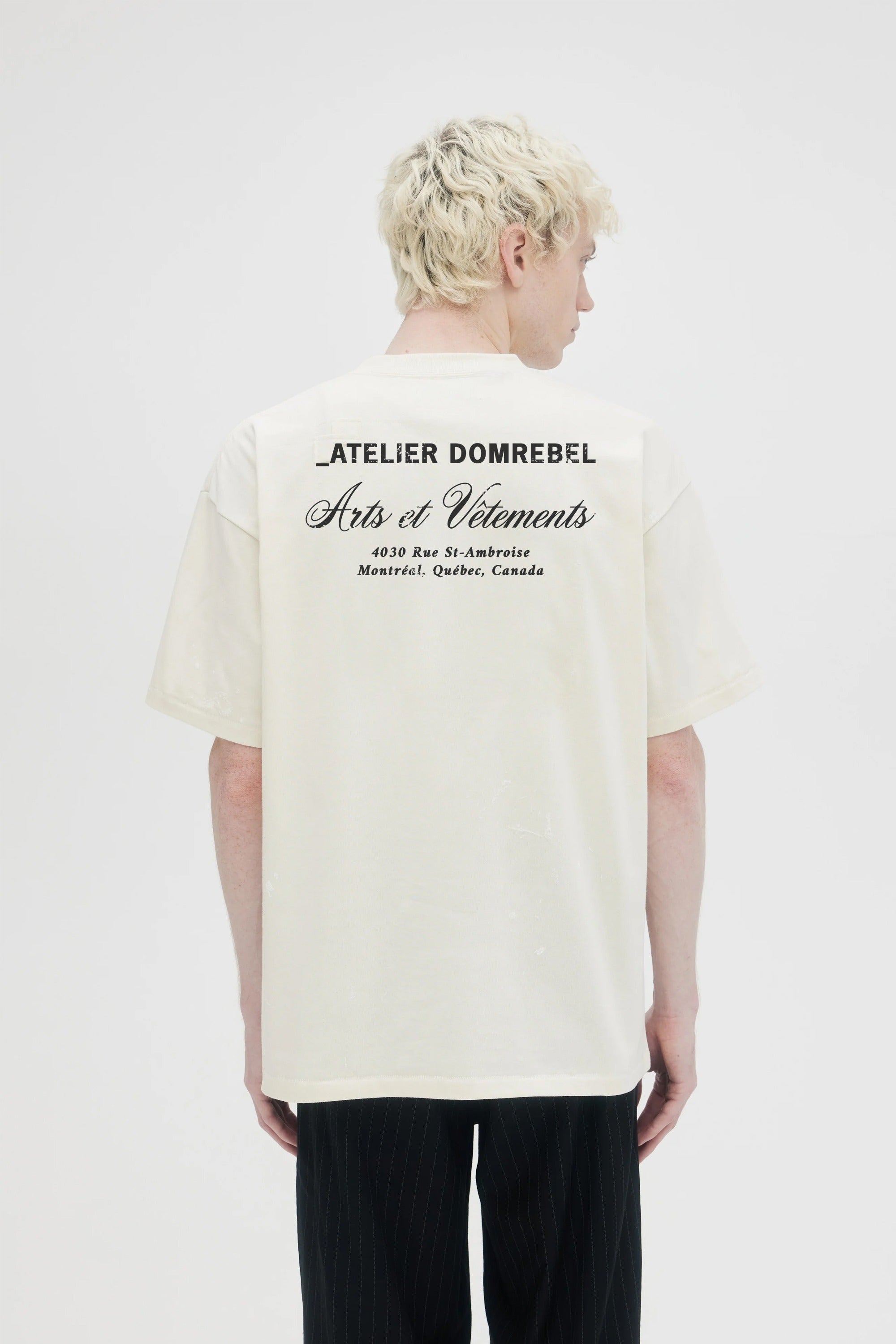 Arts Vetements Tshirt Old White