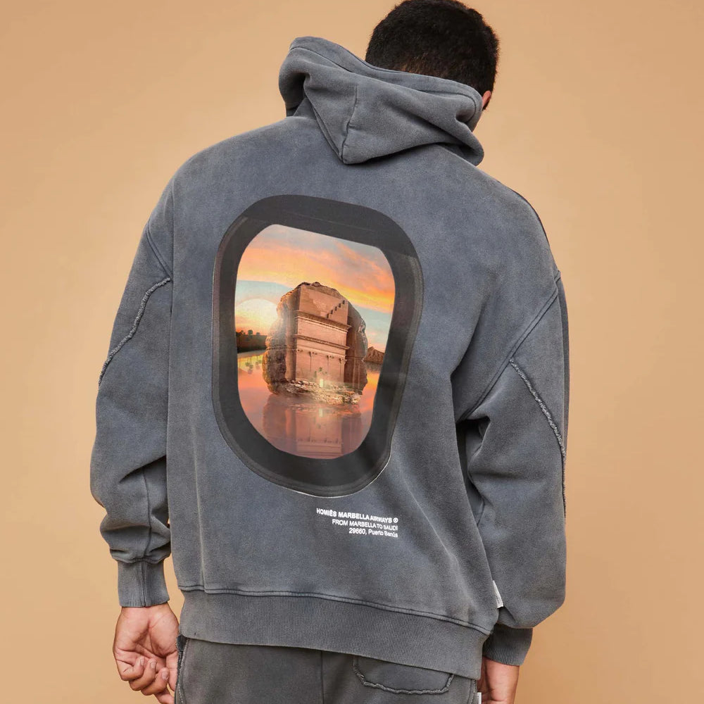 
                      
                        Mapa Hoodie Middle East Vintage Light Grey
                      
                    