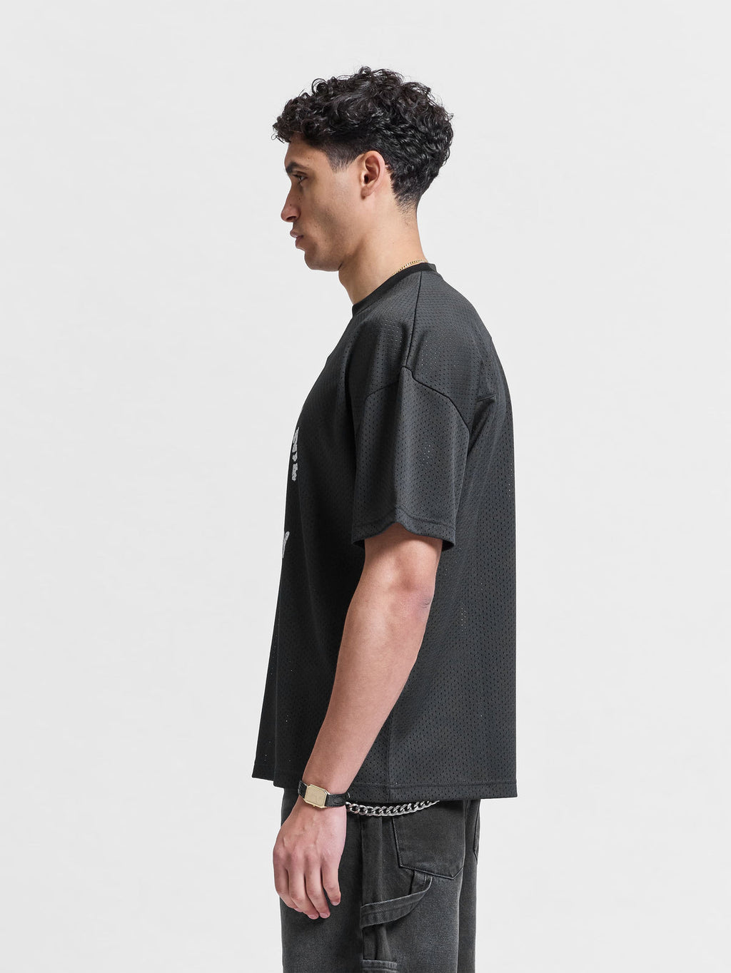 Notre Dame Mesh Tshirt Black