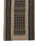 Cashmere Mixed Shemagh Tan