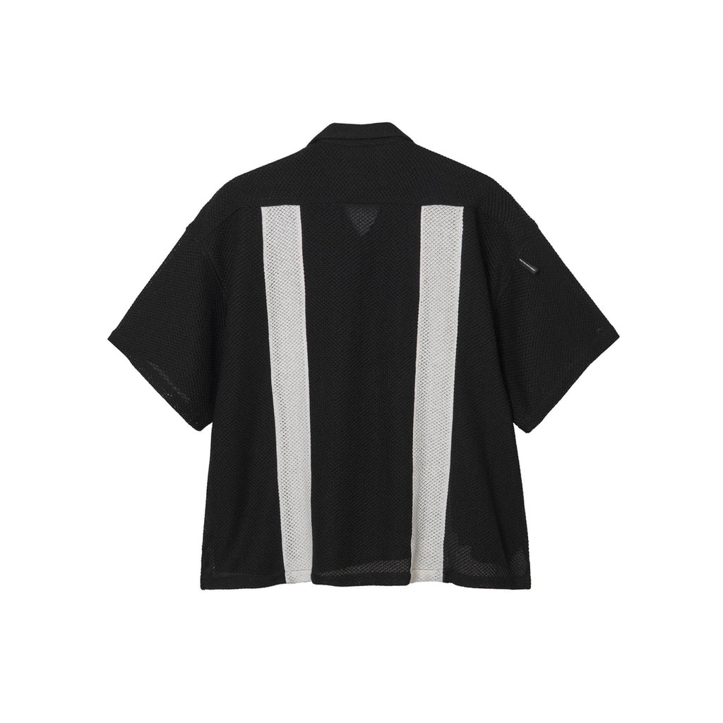 Mafia Series Summer Mesh Shirt Black X White