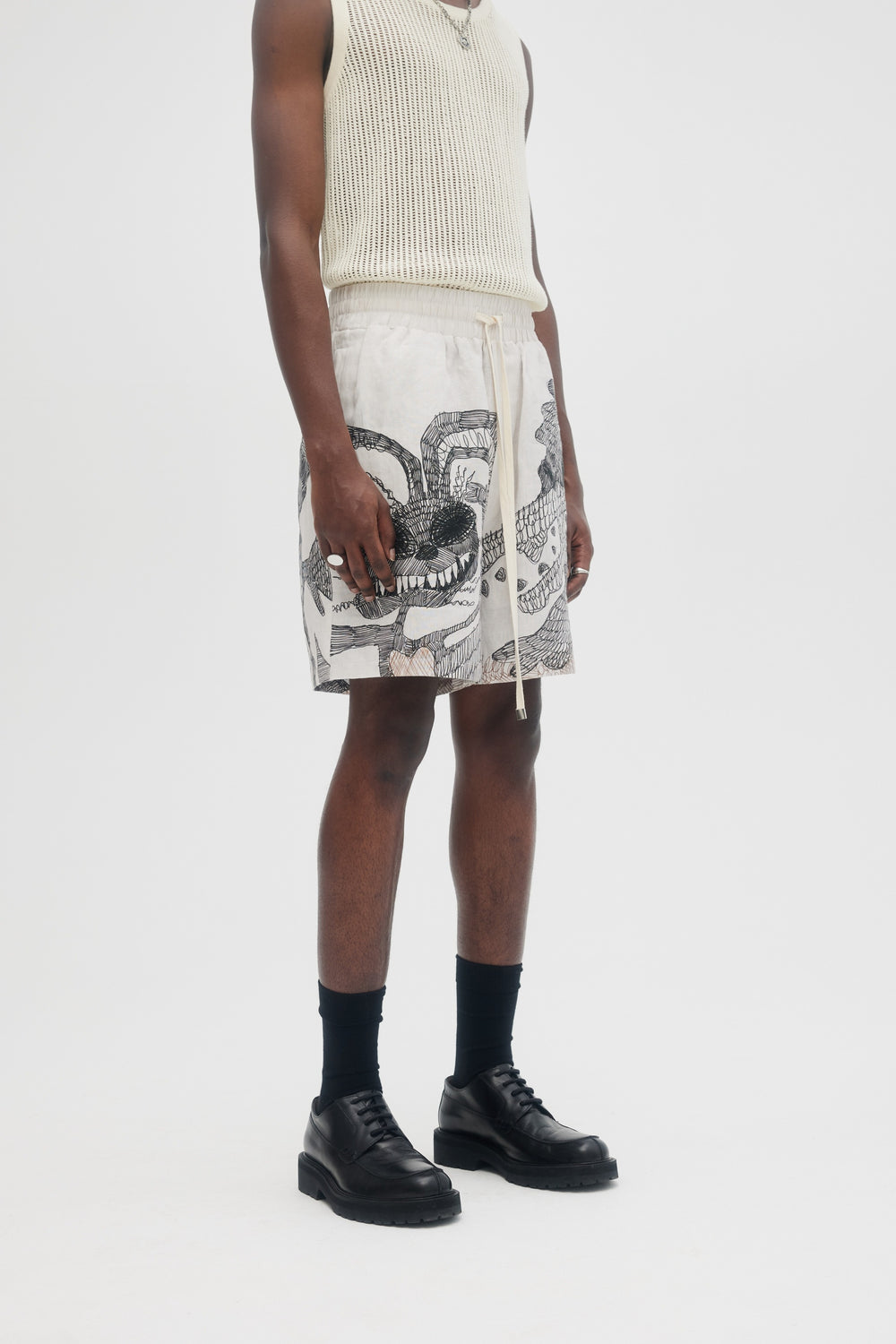 Hao Shorts Beige
