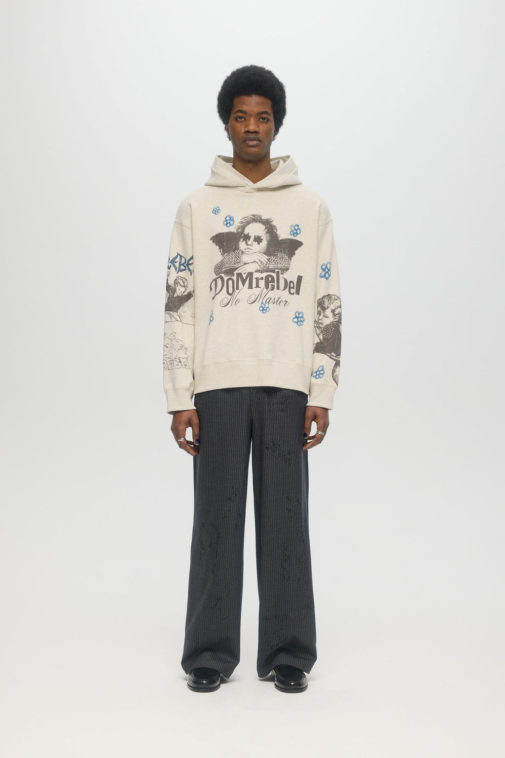 Young Ones Pullover Hoodie Greige