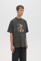Lil Dev Tshirt Faded Black
