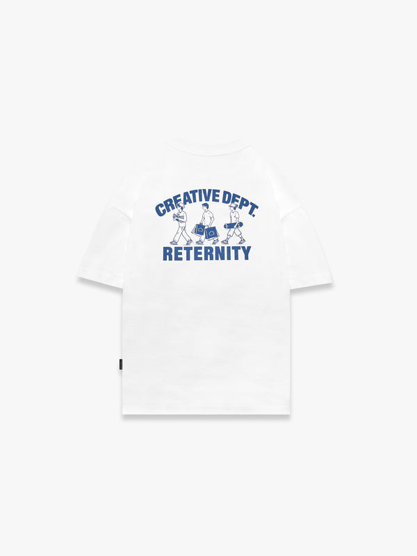 Creative Dept Logo Tshirt  White