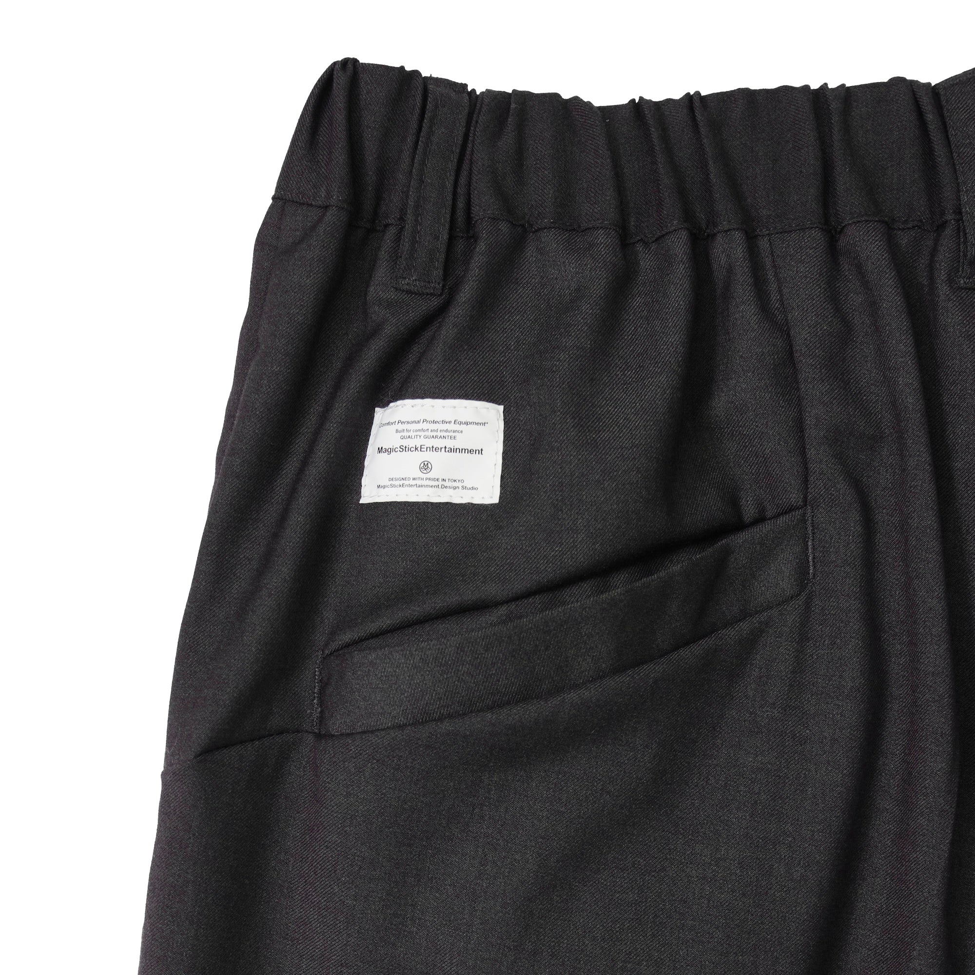 Iikanji 1 Tuck Ez Trousers Black